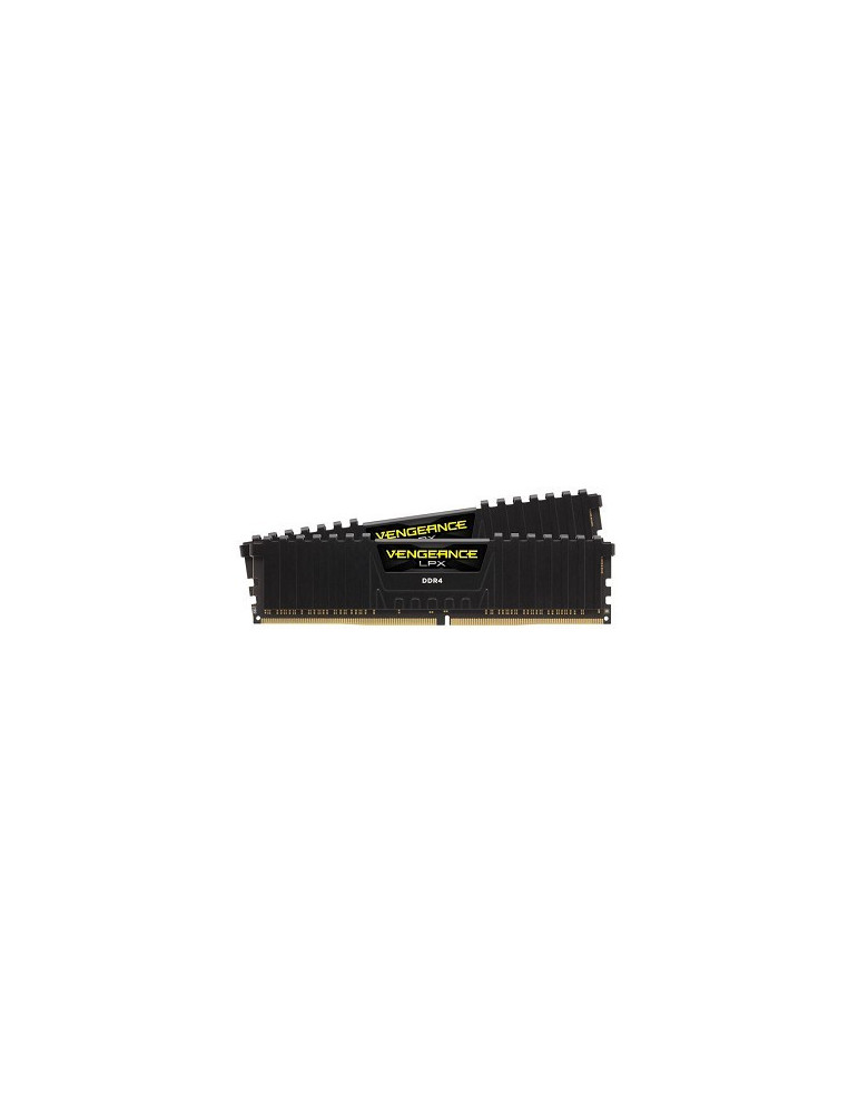 RAM памет Corsair 16GB (2 x 8GB) DDR4 3200MHz Vengeance LPX Black Heat spreader - CMK16GX4M2B3200C16