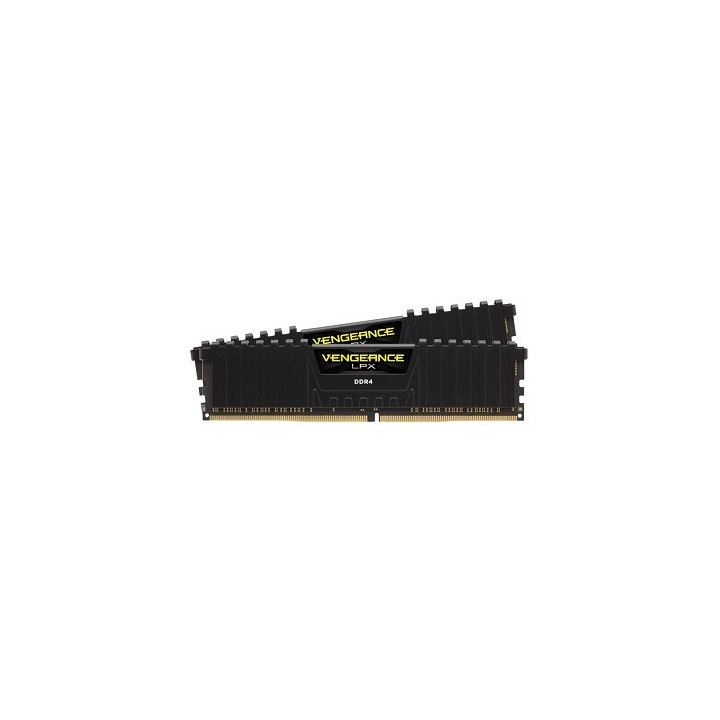 RAM памет Corsair 16GB (2 x 8GB) DDR4 3200MHz Vengeance LPX Black Heat spreader - CMK16GX4M2B3200C16