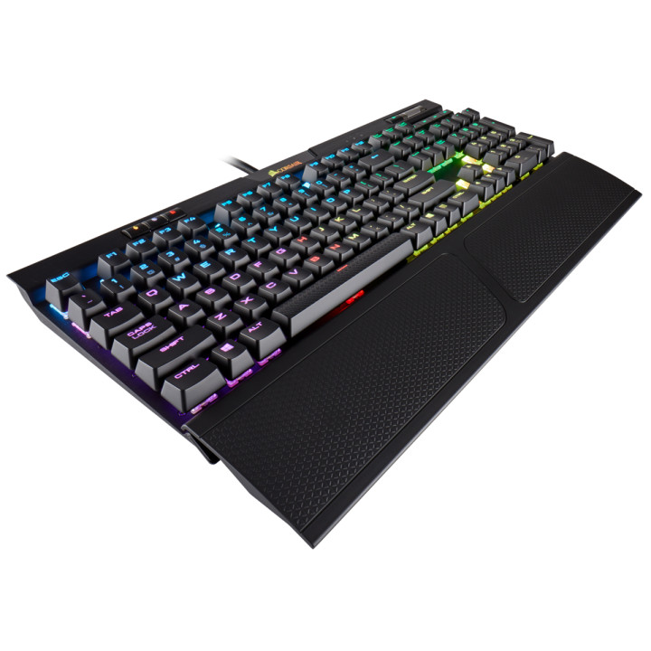 Механична геймърска клавиатура Corsair K70 RGB MK.2, Cherry MX Brown - CH-9109012-NA