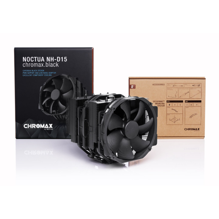 Охладител за процесор Noctua NH-D15 chromax.black