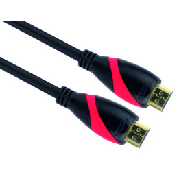 Кабел VCom HDMI v2.0 M / M 15m Ultra HD 4k2k/60p Gold - CG525-v2.0-15m
