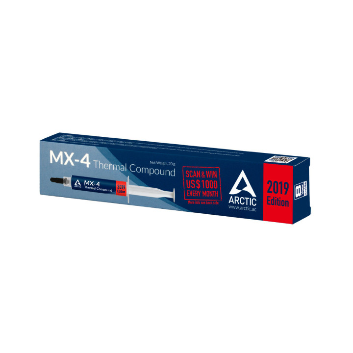Термо паста Arctic MX-4 Thermal Compound 2019 Edition 20g - ACTCP00001B