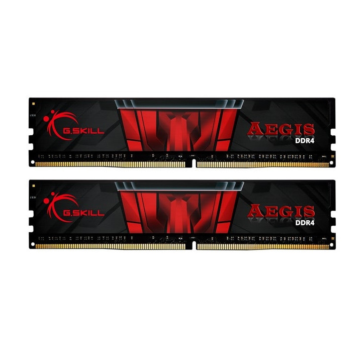 RAM памет G.SKILL Aegis 16GB(2x8GB) 2666MHz - F4-2666C19D-16GIS