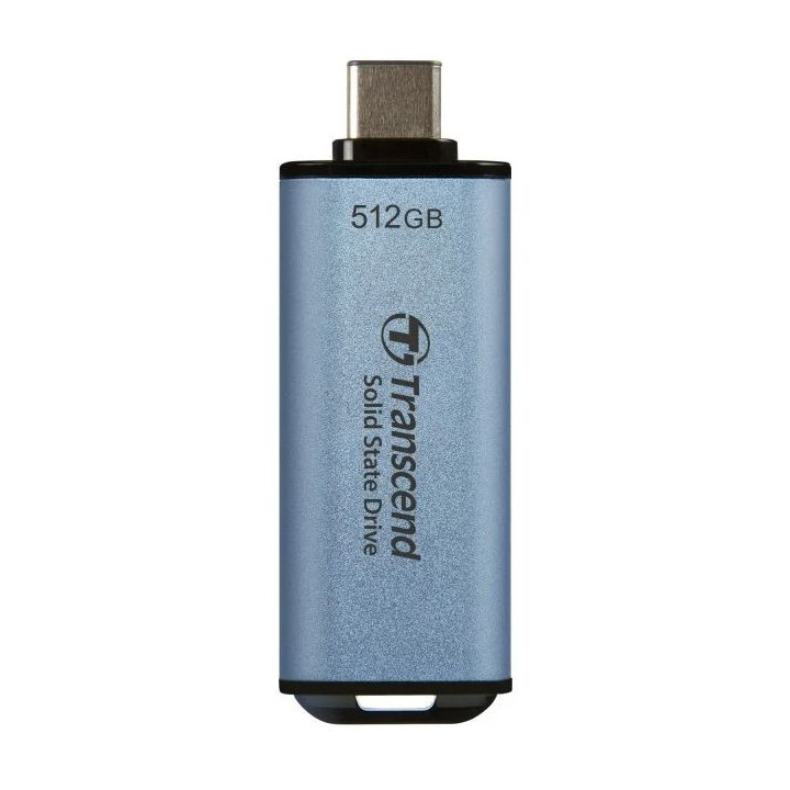 Външен SSD диск Transcend 512GB, USB ESD300C, USB 10Gbps, Type C - TS512GESD300C