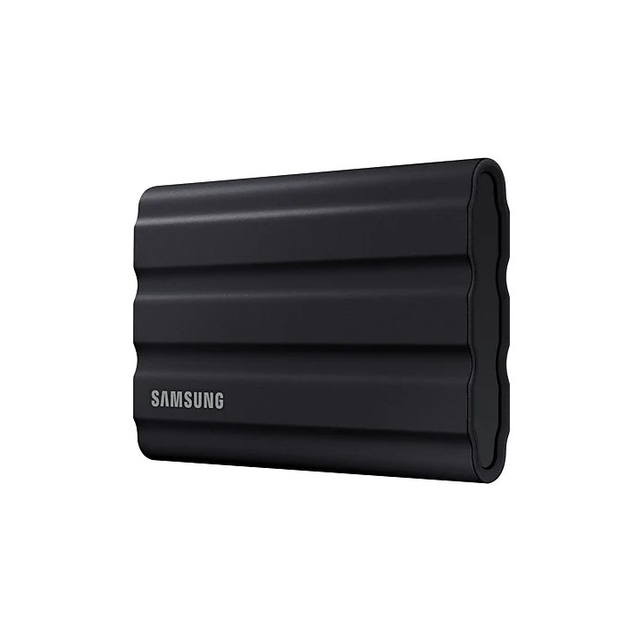 Външен SSD диск Samsung 2TB NVME SSD T7 Shield, USB 3.2 Gen2, Rugged, IP65, Read 1050 MB/s Write 1000 MB/s, Black - MU-PE2T0S/EU