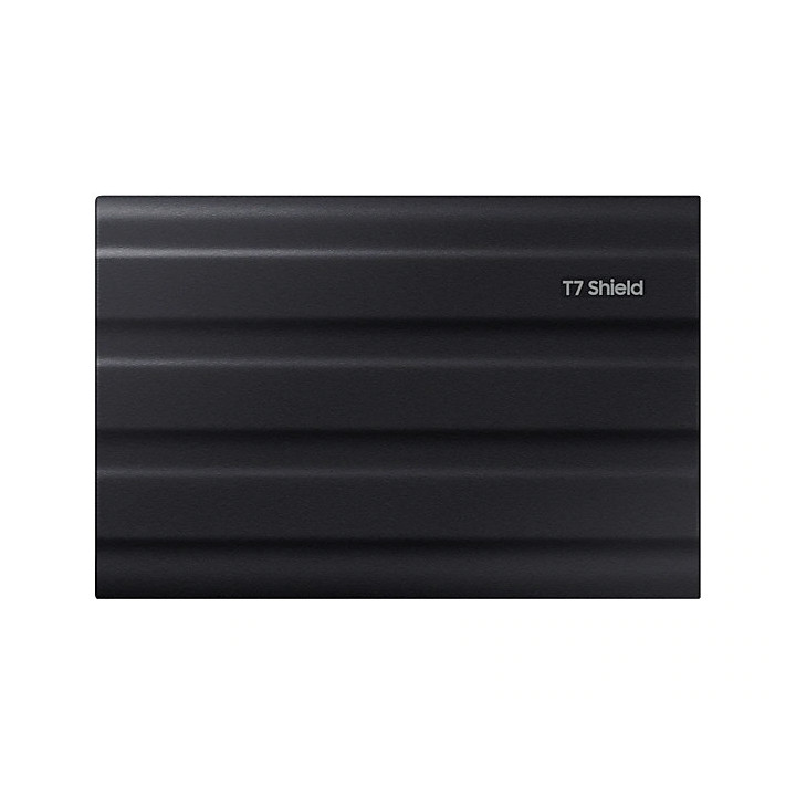 Външен SSD диск Samsung 2TB NVME SSD T7 Shield, USB 3.2 Gen2, Rugged, IP65, Read 1050 MB/s Write 1000 MB/s, Black - MU-PE2T0S/EU