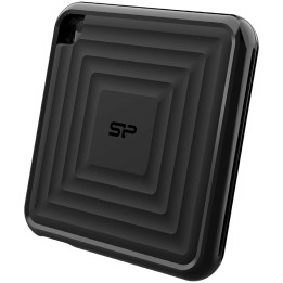 Външен SSD диск Silicon Power 2TB PC60  SATAIII USB 3.2 Gen2 (Type-C) R/W: up to 540MB/s  500MB/s, Black - SP020TBPSDPC60CK