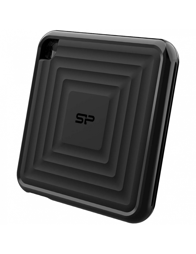 Външен SSD диск Silicon Power 2TB PC60  SATAIII USB 3.2 Gen2 (Type-C) R/W: up to 540MB/s  500MB/s, Black - SP020TBPSDPC60CK