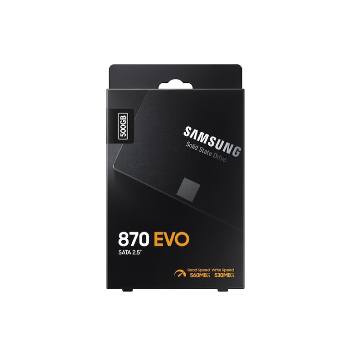 SSD диск Samsung 500GB 870 EVO Int. 2.5" SATA - MZ-77E500B/EU
