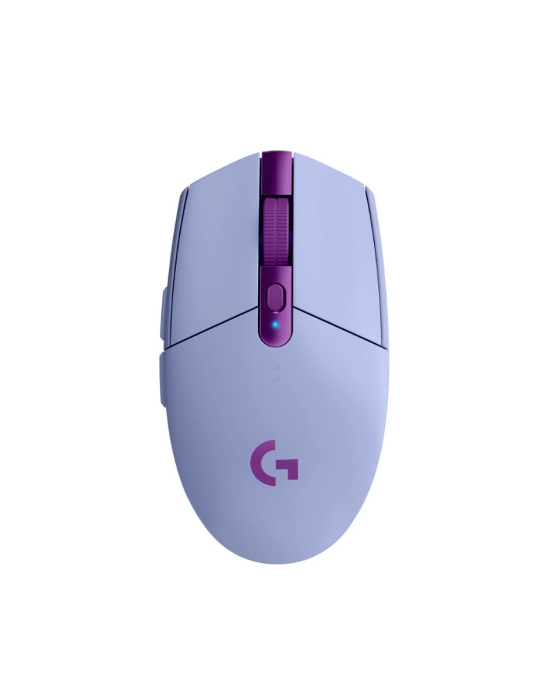Безжична геймърска мишка Logitech G305 RGB, лилав - 910-006022