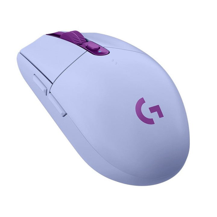 Безжична геймърска мишка Logitech G305 RGB, лилав - 910-006022