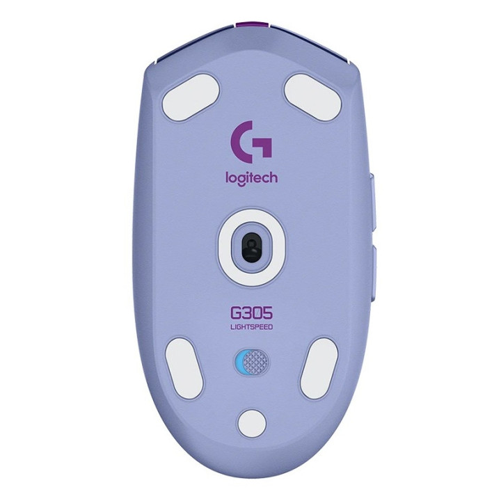 Безжична геймърска мишка Logitech G305 RGB, лилав - 910-006022