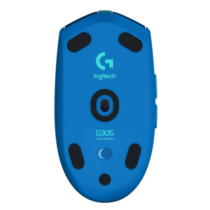 Безжична геймърска мишка Logitech G305 RGB, син - 910-006014