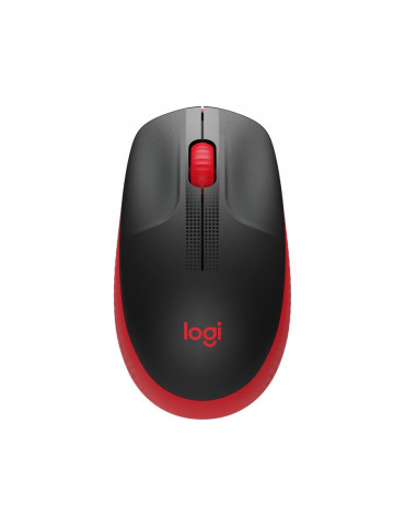 Безжична мишка Logitech M190, червен - 910-005908