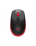 Безжична мишка Logitech M190, червен - 910-005908