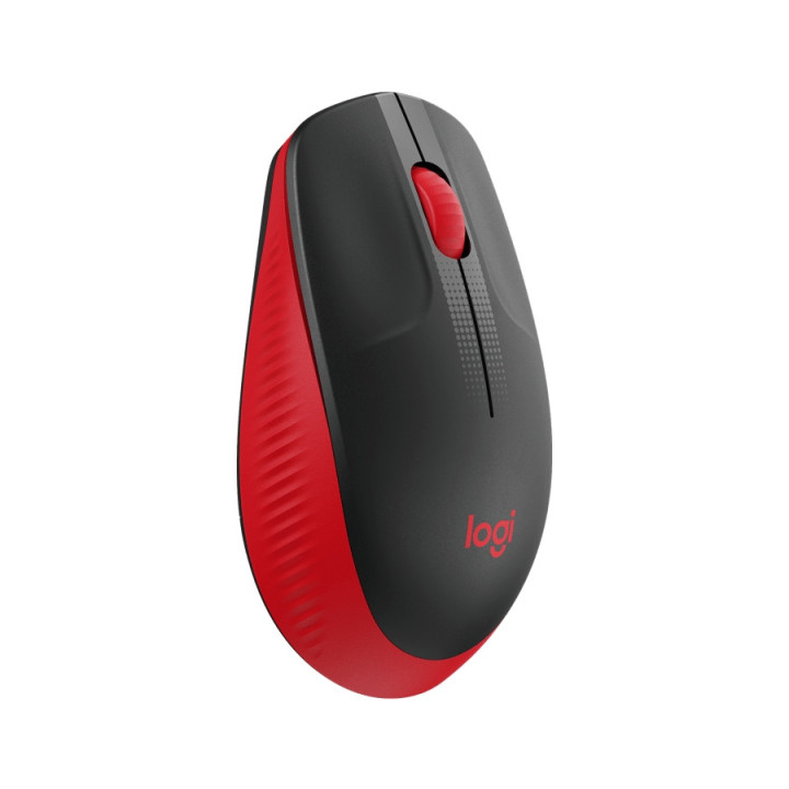 Безжична мишка Logitech M190, червен - 910-005908