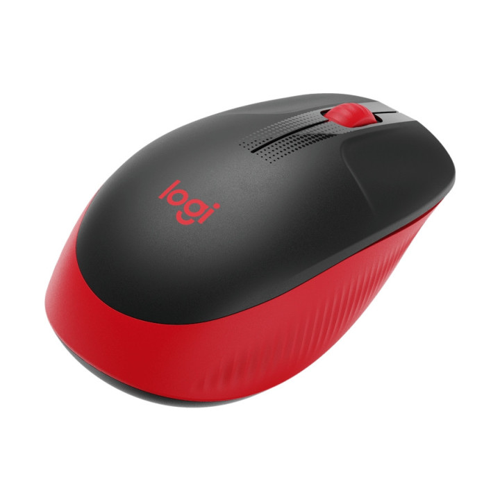 Безжична мишка Logitech M190, червен - 910-005908