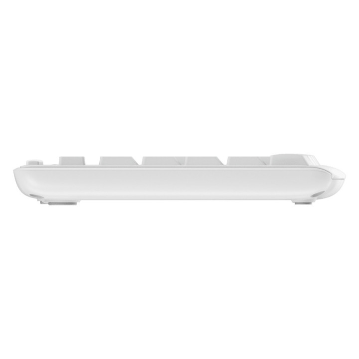 Безжичен комплект клавиатура с мишка Logitech MK295 Silent, бял - 920-009824