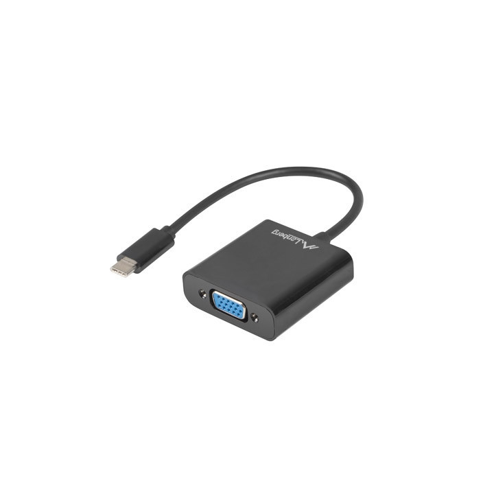Адаптер Lanberg USB type-c 3.1  към  VGA - AD-UC-VG-01