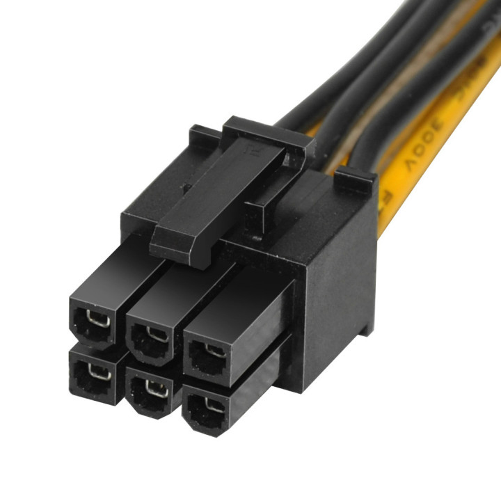Makki Mining PCI-E Splitter 6pin  към  2x 6pin - MAKKI-CABLE-PCIE6-TO-2x6