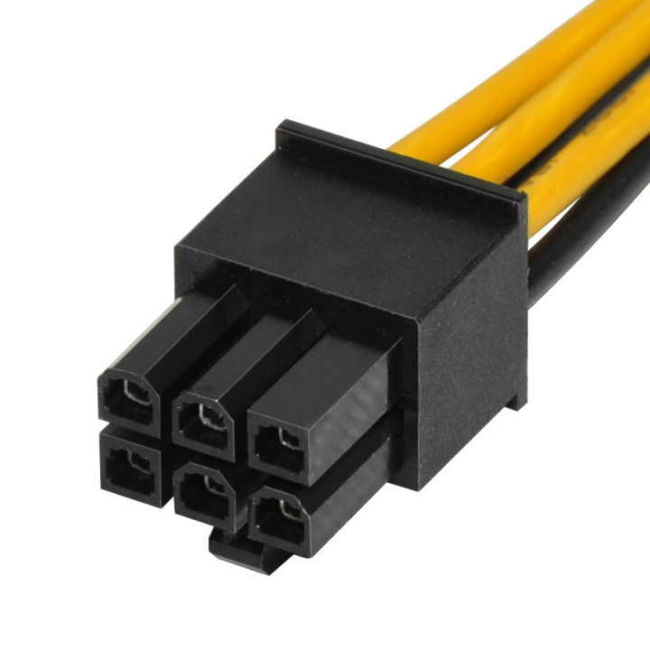 Makki Mining PCI-E Splitter 6pin  към  2x 6pin - MAKKI-CABLE-PCIE6-TO-2x6