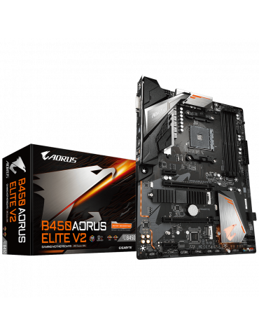 Дънна платка Gigabyte B450 AORUS ELITE V2