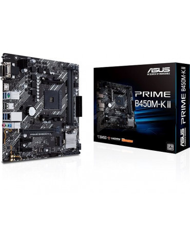 Дънна платка Asus PRIME B450M-K II - 90MB1600-M0EAY0