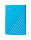 Външен хард диск WD My Passport 2TB, USB 3.2, небесно-син - WDBYVG0020BBL-WESN