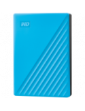 Външен хард диск WD My Passport 4TB, USB 3.2, син - WDBPKJ0040BBL-WESN