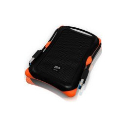 Външен хард диск Silicon Power 1TB PHD, Armor A30, черен - SP010TBPHDA30S3K