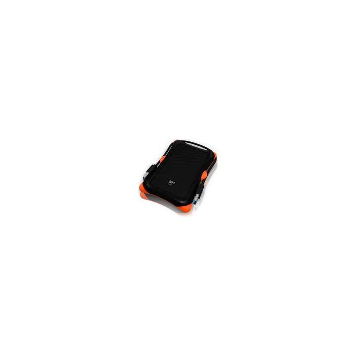 Външен хард диск Silicon Power 1TB PHD, Armor A30, черен - SP010TBPHDA30S3K