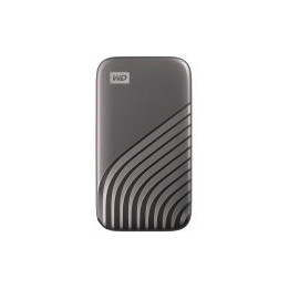 Външен SSD диск WD My Passport 2TB USB 3.2, сив - WDBAGF0020BGY-WESN