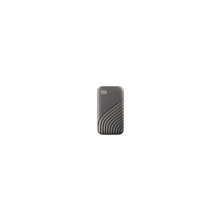 Външен SSD диск WD My Passport 500GB USB 3.2,сив - WDBAGF5000AGY-WESN