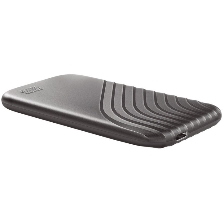 Външен SSD диск WD My Passport 500GB USB 3.2,сив - WDBAGF5000AGY-WESN
