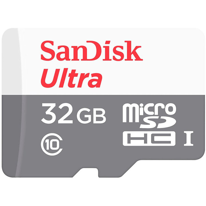 Карта памет SanDisk Ultra Light microSDHC 32GB 100MB/s Class 10 - SDSQUNR-032G-GN3MN