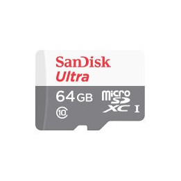 Карта памет SanDisk Ultra Light microSDHC 64GB 100MB/s Class 10 - SDSQUNR-064G-GN3MN