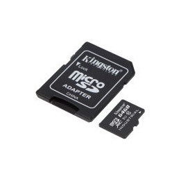 Карта памет Kingston 64GB microSDHC Class 10 - SDCE/64GB