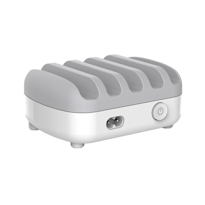 Зарядна станция за мобилни устройства Charger Station 220VOrico 5 x USB 40W White - DUK-5P-EU-WH