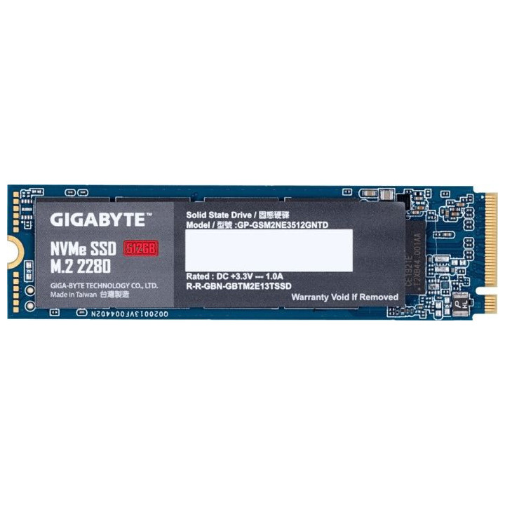 SSD диск Gigabyte 512GB M.2 Nvme PCIe