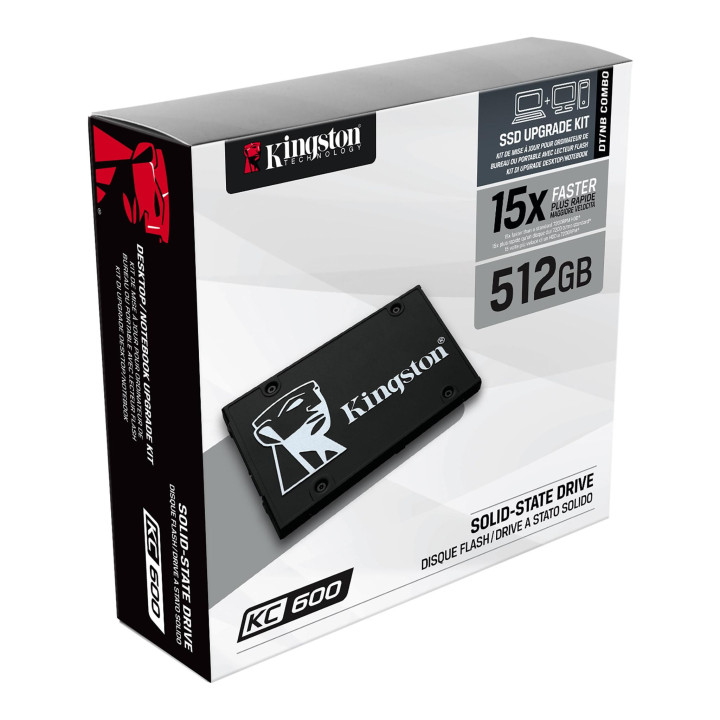 SSD диск Kingston 512GB KC600 - SKC600/512G