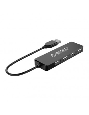 Orico хъб USB2.0 HUB 4 port Black - FL01-BK