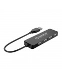 Orico хъб USB2.0 HUB 4 port Black - FL01-BK