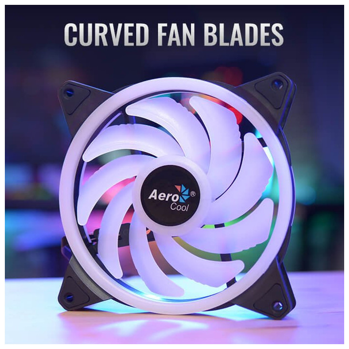 Вентилатор AeroCool Duo 14 aRGB 140mm - ACF4-DU10217.11