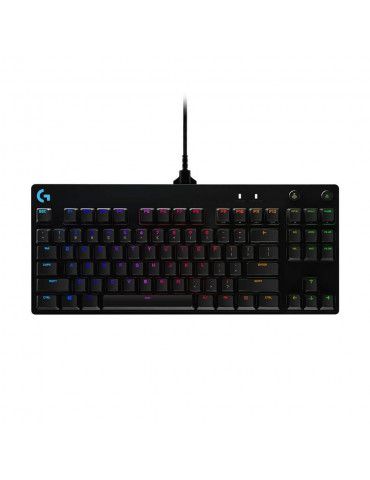 Механична геймърска клавиатура Logitech G Pro RGB Clicky суичове