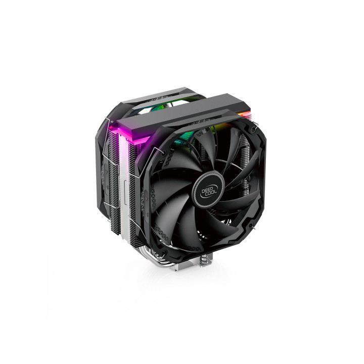 Охлаждане за процесор DeepCool AS500 PLUS aRGB с контролер - R-AS500-BKNLMP-G
