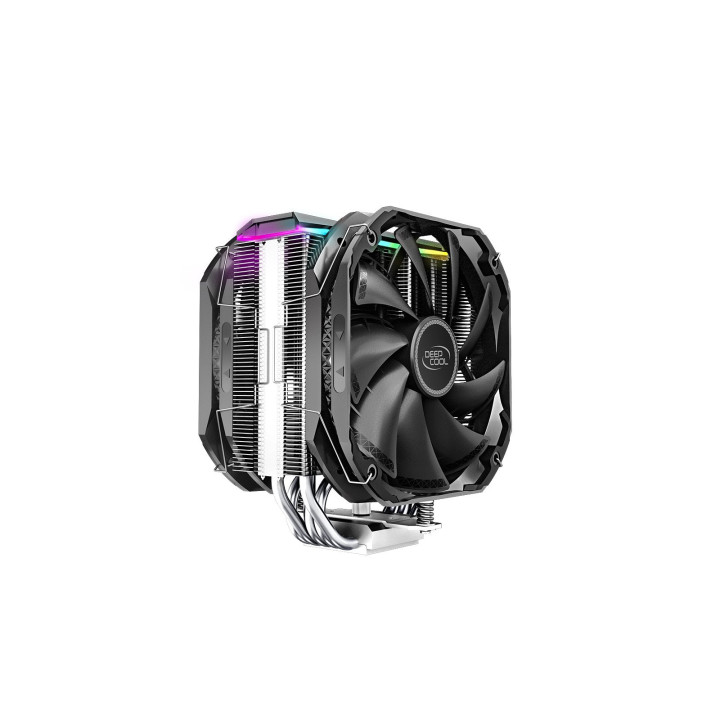Охлаждане за процесор DeepCool AS500 PLUS aRGB с контролер - R-AS500-BKNLMP-G