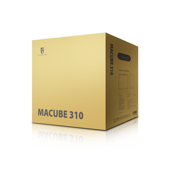 Кутия за компютър DeepCool MACUBE310P BK