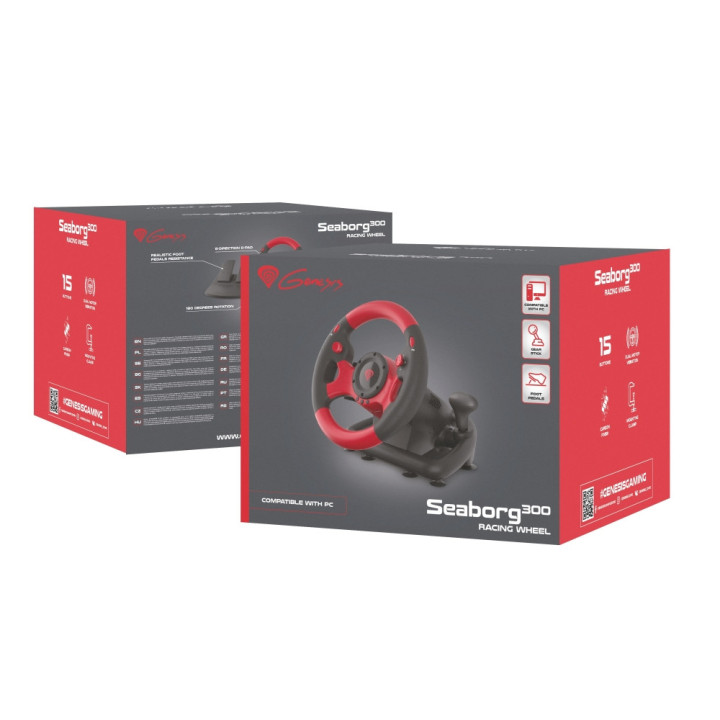 Волан с педали Natec Genesis Seaborg 300 For PC - NGK-1565