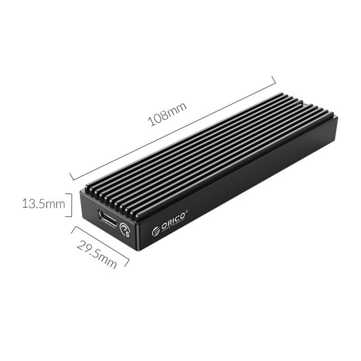 Кутия за диск Orico M.2 SATA B-key 5 Gbps - M2PF-C3-BK-BP