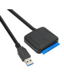 Кабел адаптер VCom USB3.0 to SATA3 - CU816